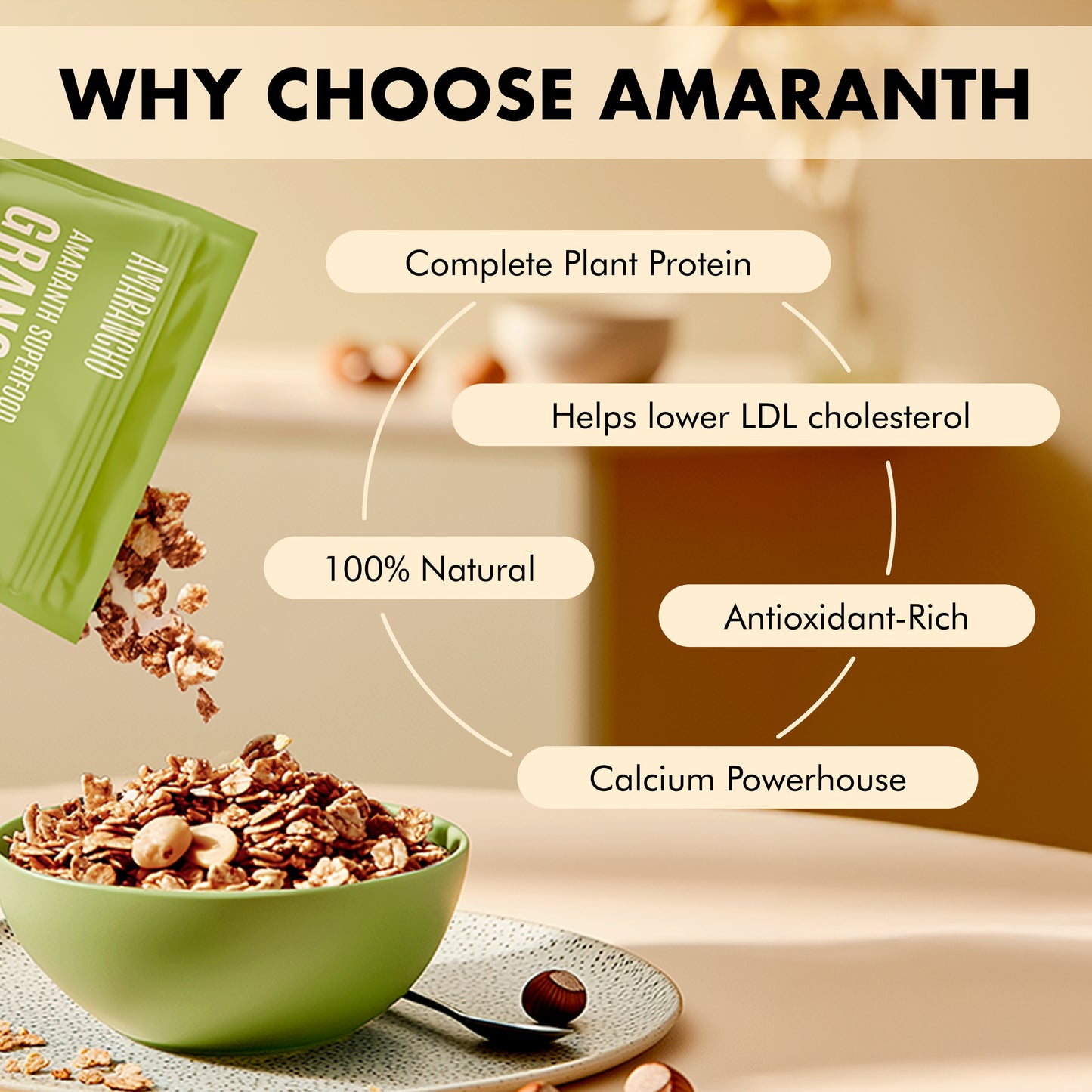 Amarancho Nut Baked Granola 270 gr x2