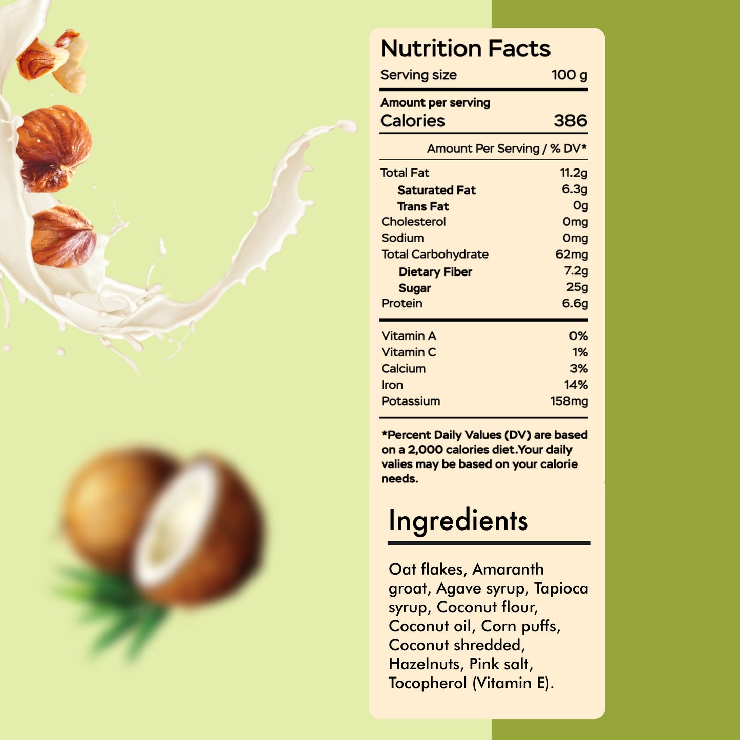 Amarancho Nut Baked Granola 270 gr x2