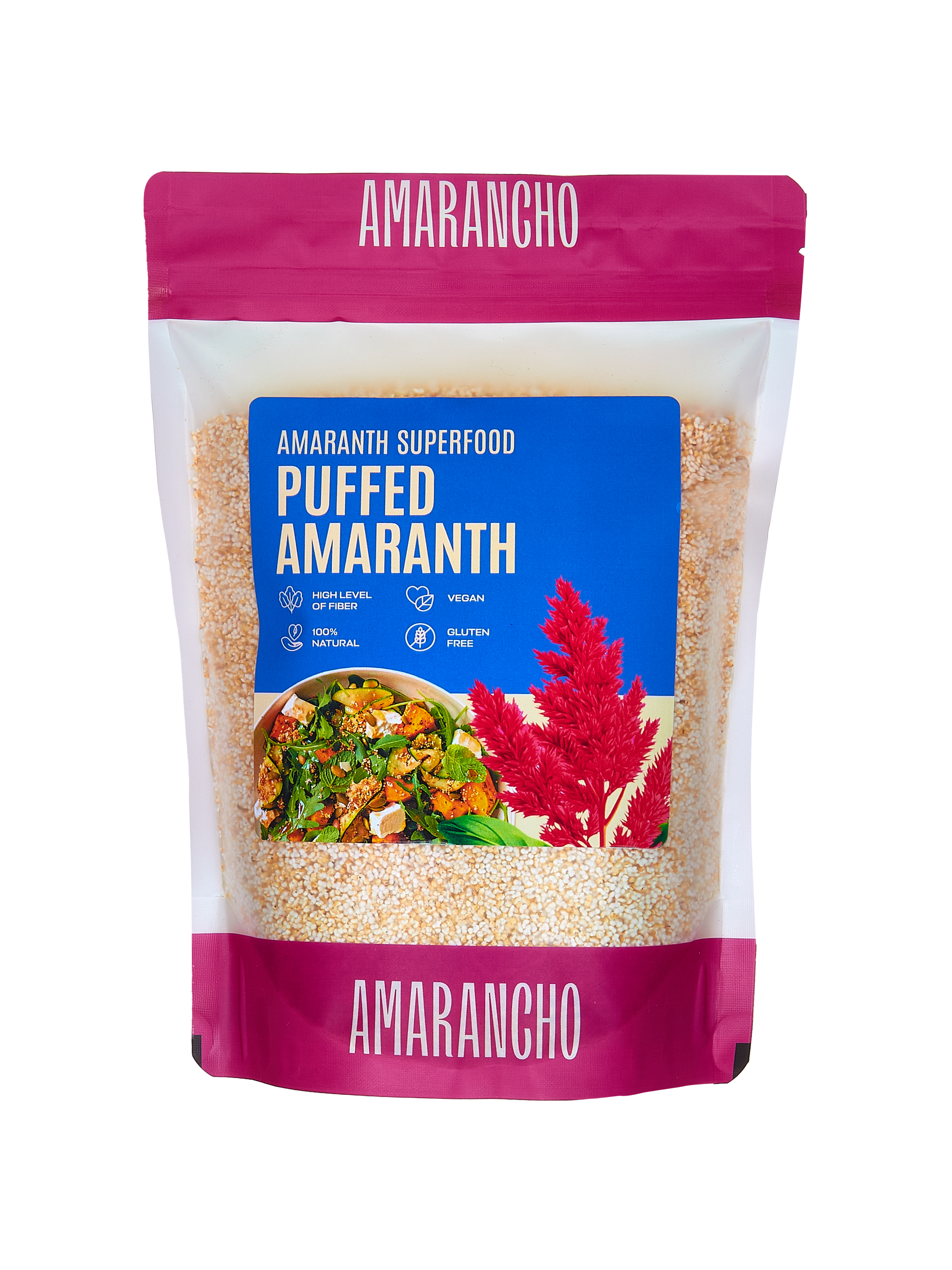 Amarancho Puffed amaranth in pouch 180 gr