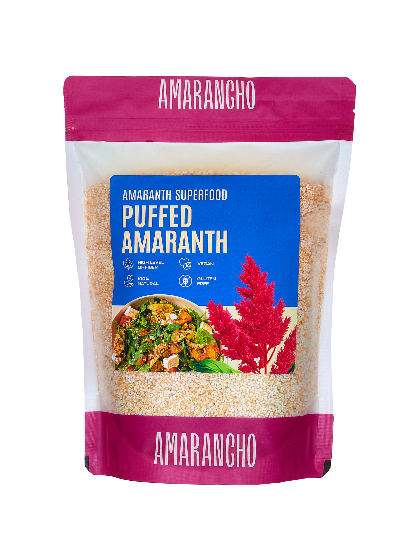Amarancho Puffed amaranth in pouch 180 gr