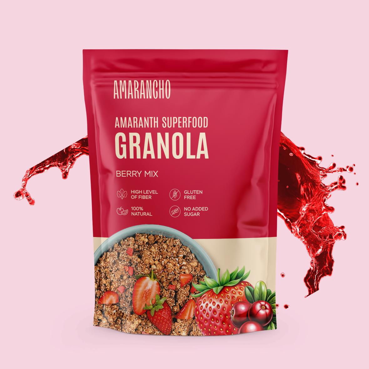 Amarancho Granola Berry mix