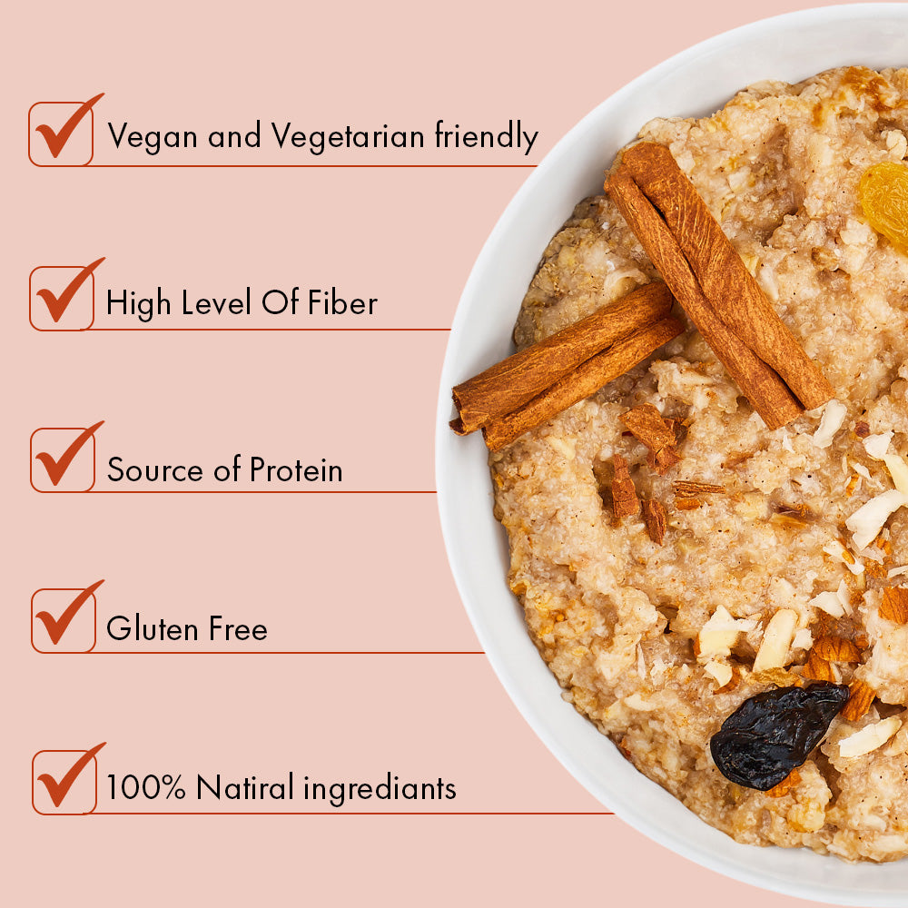 Amarancho Apple & Cinnamon Instant Porridge 200g