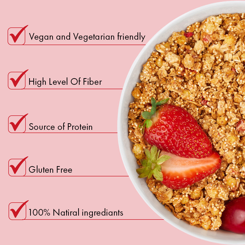 Amarancho Cranberry Flavor Instant Porridge 200g